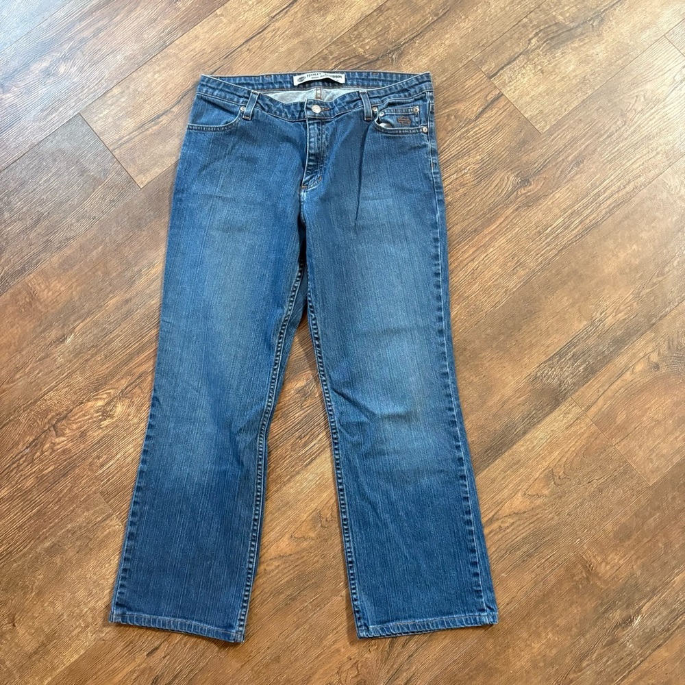 Harley Davidson women’s straight baggy jeans